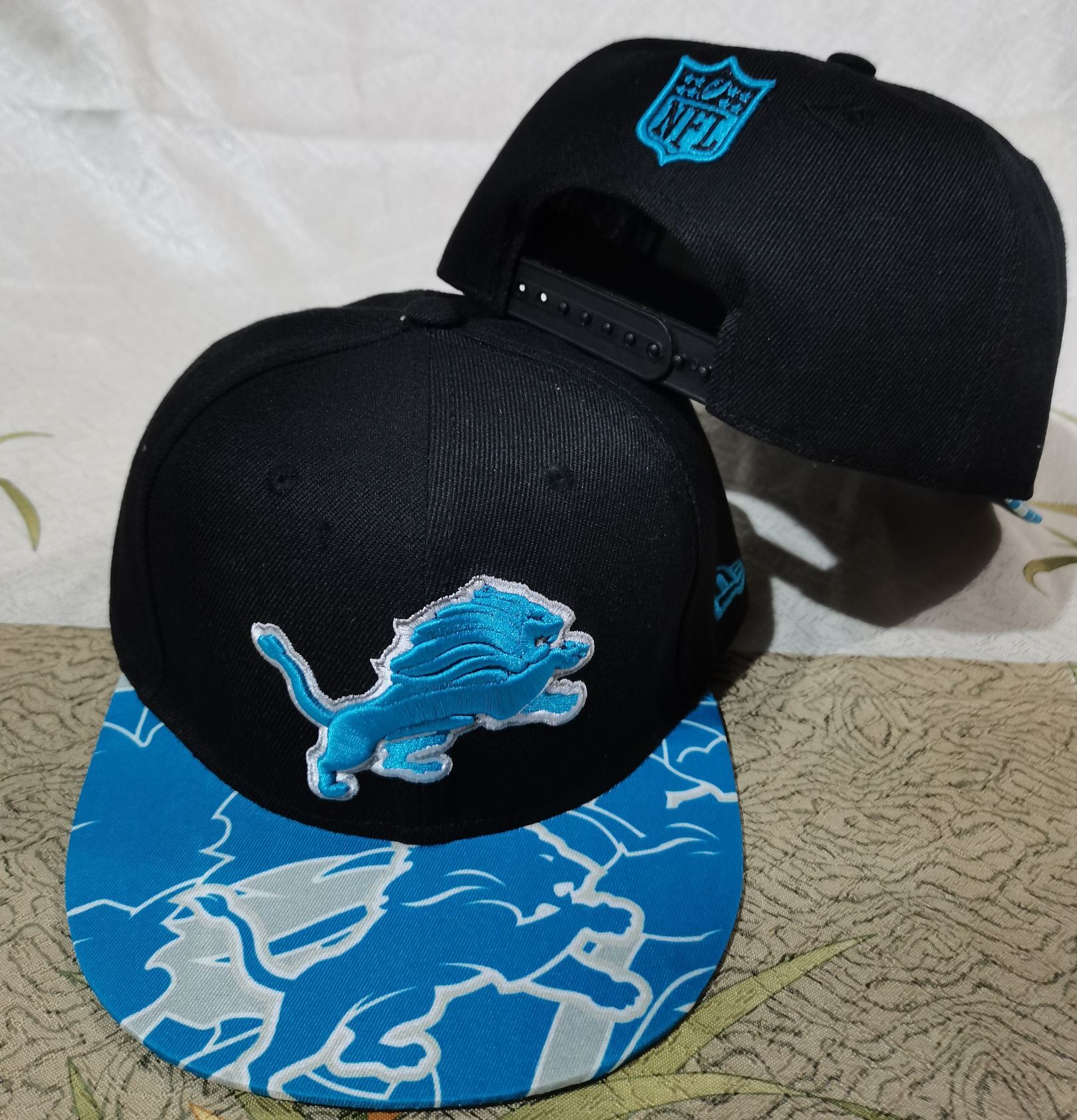 2022 NFL Detroit Lions hat GSMY->nfl hats->Sports Caps